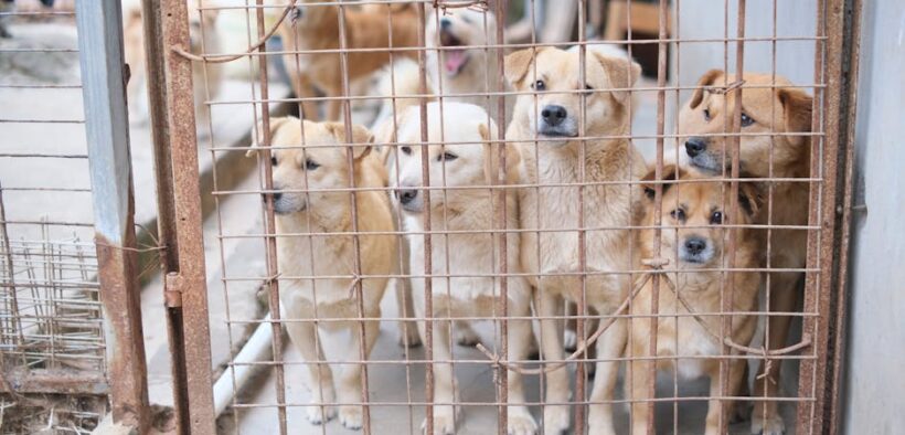 Preparing rescue dogs for updated vaccinations