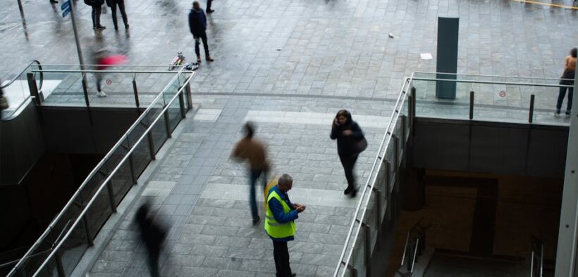 Urine leakage walking upstairs