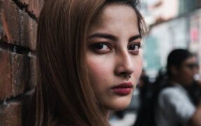 Cats staring intensely at noise outside