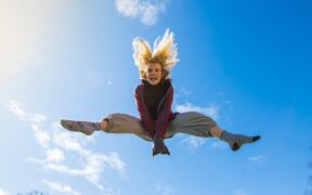 Cats reacting during high energy activities