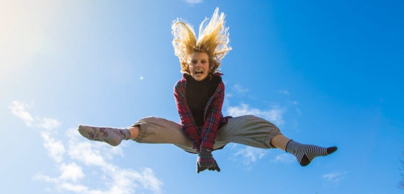 Cats reacting during high energy activities