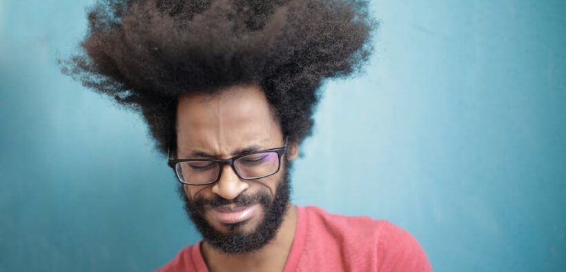 Dogs reacting with tension to unfamiliar smells