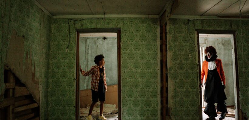 Cats showing tension during unexpected guests