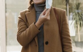 Removing Debris from Coat Safely