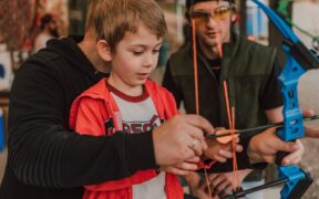 Teaching cats to target and follow a hand