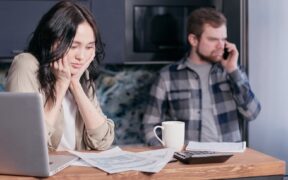 Cats showing tension in busy homes