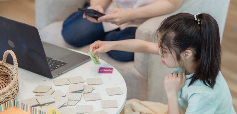 Hide and seek games for recall training