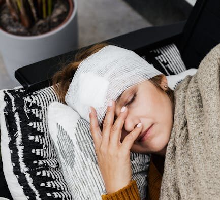 Pain relief after accidents in dogs