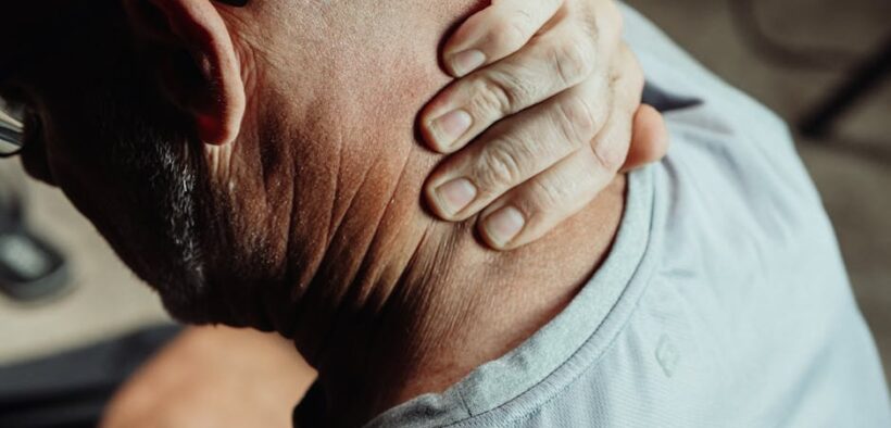 Can parasite medication cause neck stiffness