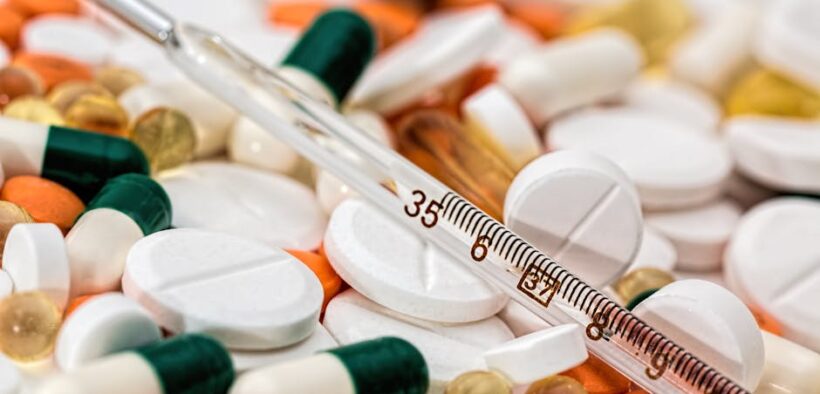 Can parasite medication cause shaking without fever