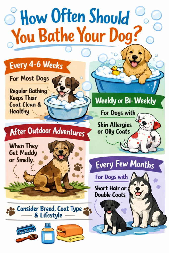 How Often Should You Bathe Your Dog?